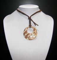 Collar Nacar Disco-1
