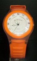 Reloj Correa Goma-Naranja