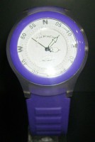 Reloj Correa Goma-Morado
