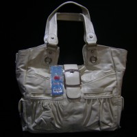 Bolso Polipiel Grande-Gris